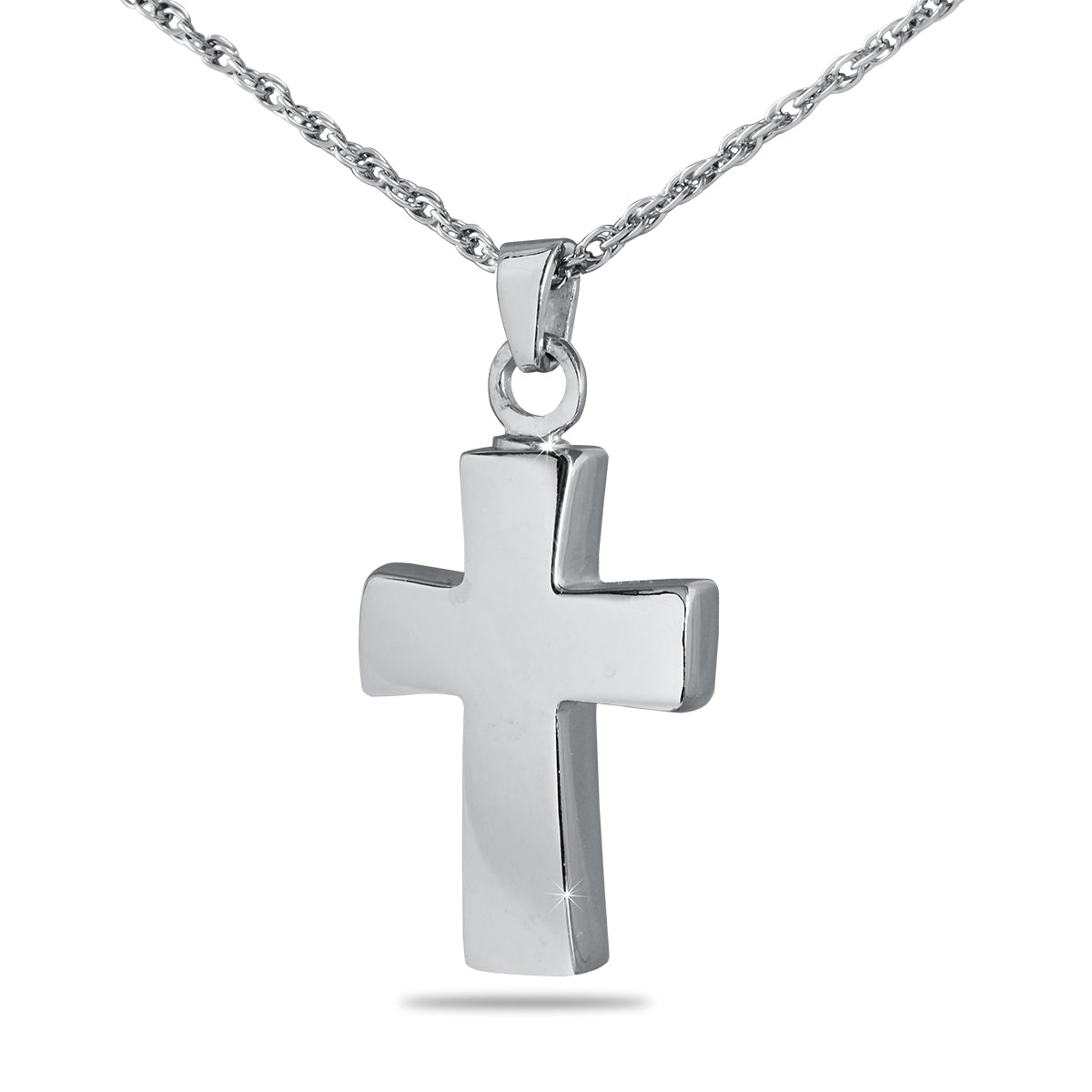 Pristine Cross Steel Keepsake